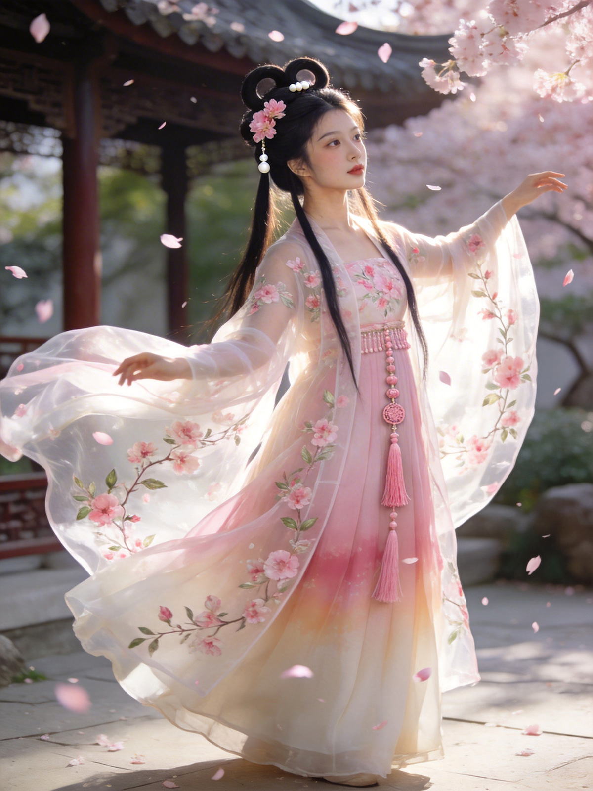 古风人像摄影灵动东方少女