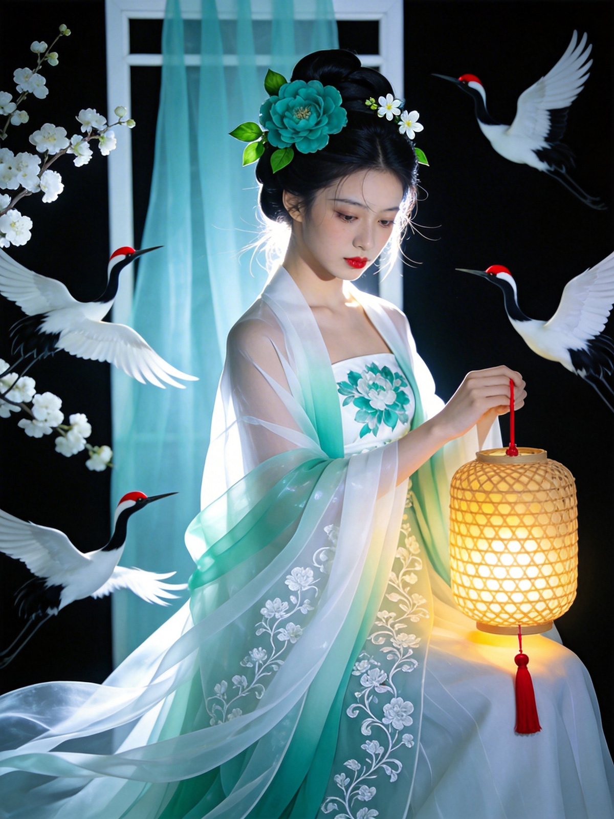 古风仙侠人像摄影清冷少女