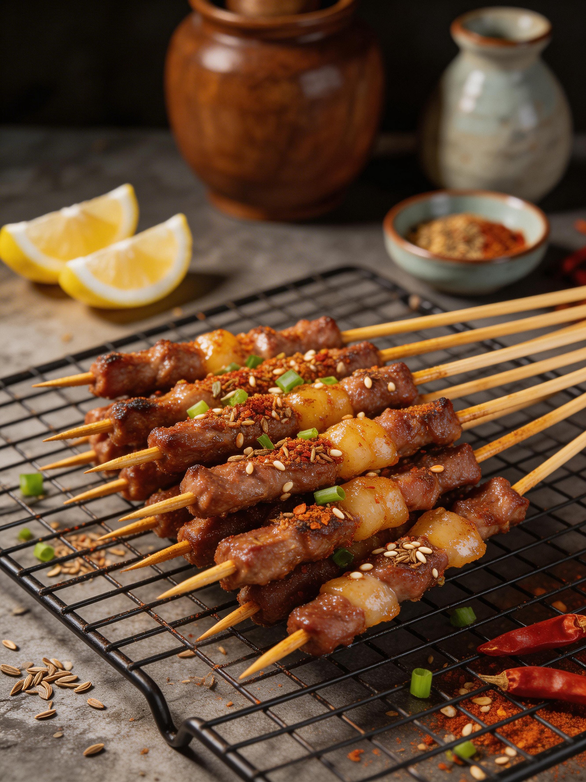 美食烧烤食品拍摄