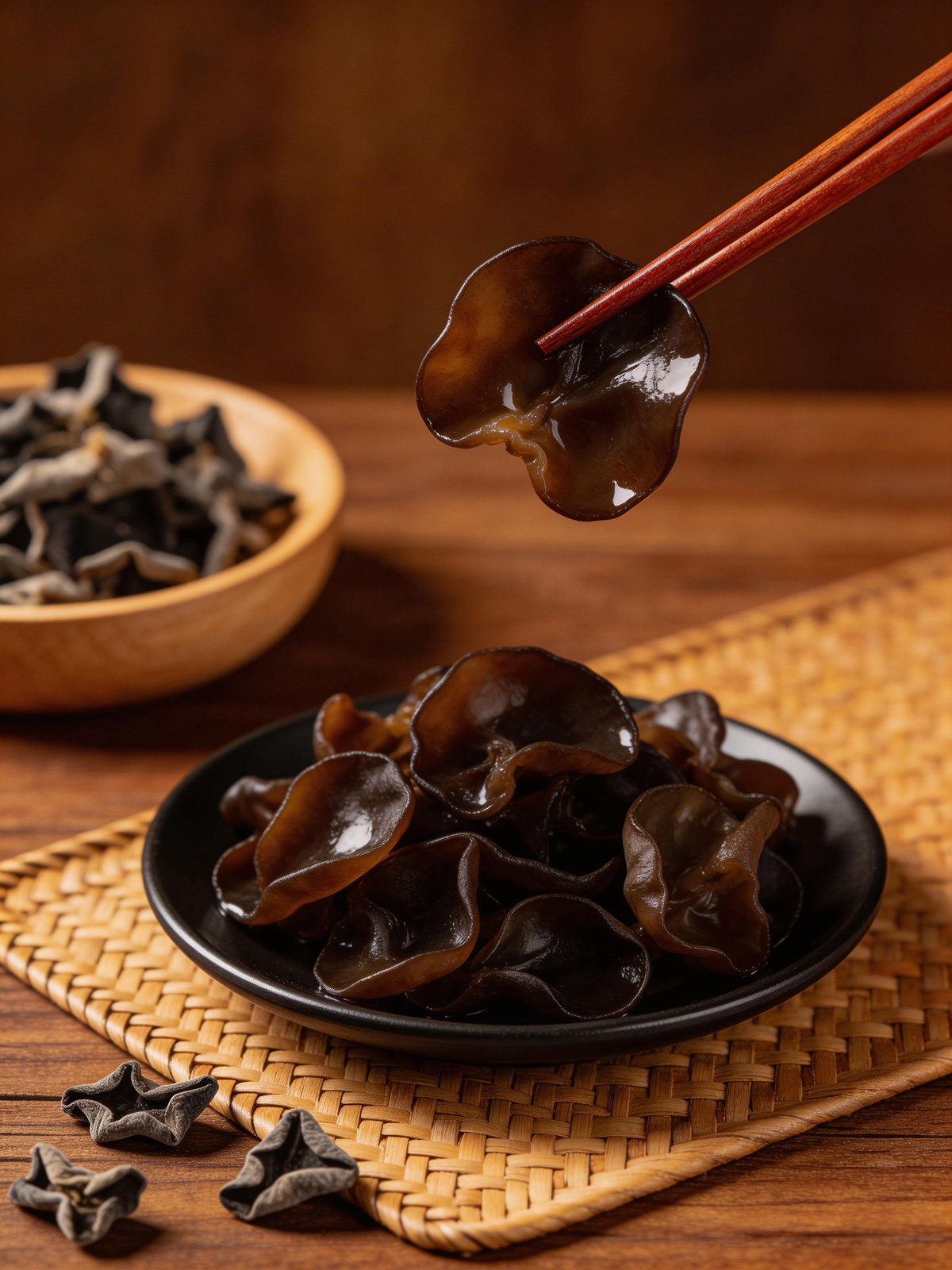 商业美食木耳产品摄影