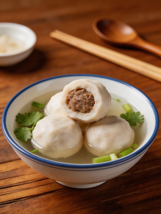 专业美食福州鱼丸摄影