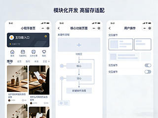 福州小程序开发干货，功能模块化+用户留存技巧赋能企业增长