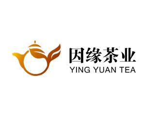 因缘茶业标志设计