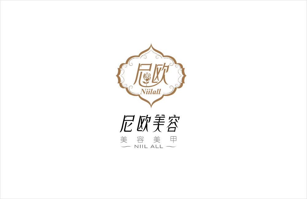 美容品牌标志设计